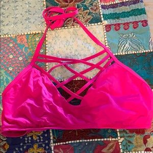 Pink Bathing-suit top